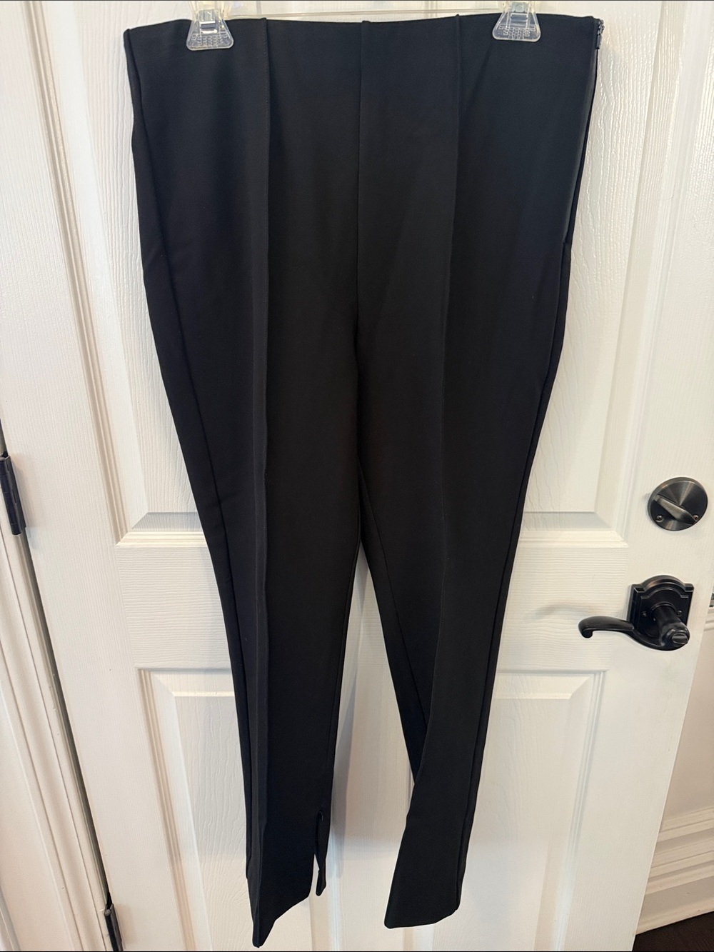 Elie Tahari Black Tailored Ankle Pants